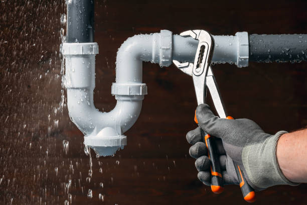 Professional Sewer Line Repair technician working in Moriches, NY